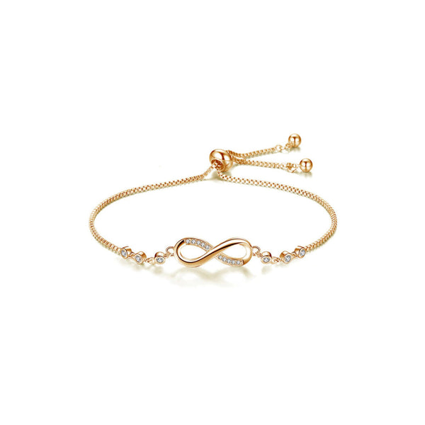 Zardi- Adjustable Bow Design Bracelet – Gold