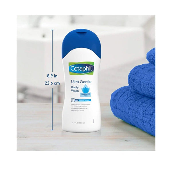 Cetaphil- Ultra Gentle Body Wash Frangnance Free 16.9 Fl Oz