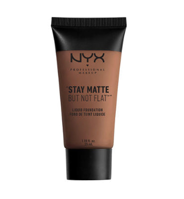 NYX Professional Makeup- Stay Matte but Not Flat Liquid Foundation, SMF 19 Cocoa by LOreal CPD priced at #price# | Bagallery Deals