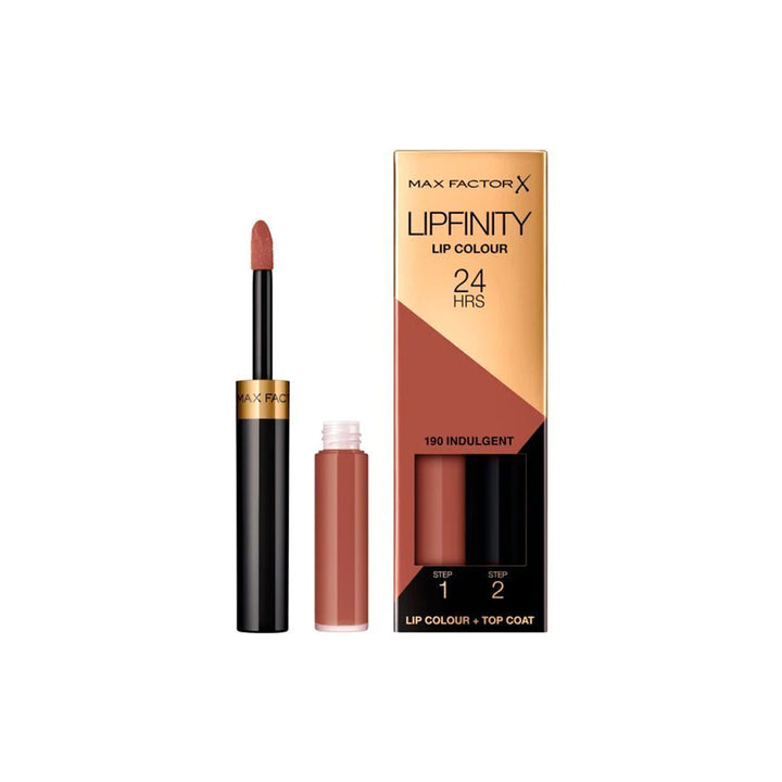 Max Factor- Lipfinity Lip Colour -190 Indulgent