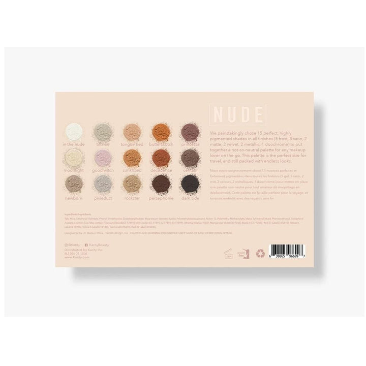 Karity- 15 Nudes & Rudes Palette