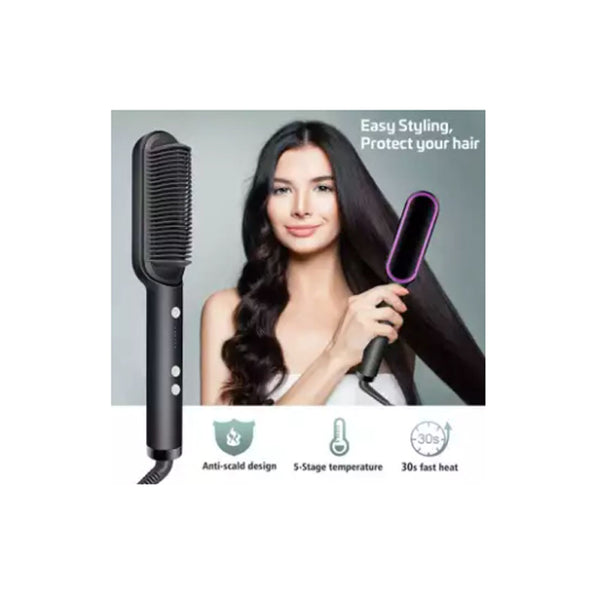 Beauty Tools- Hair Brush Straightner