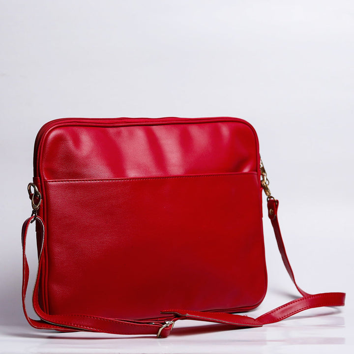 VYBE- Laptop Bag-Red