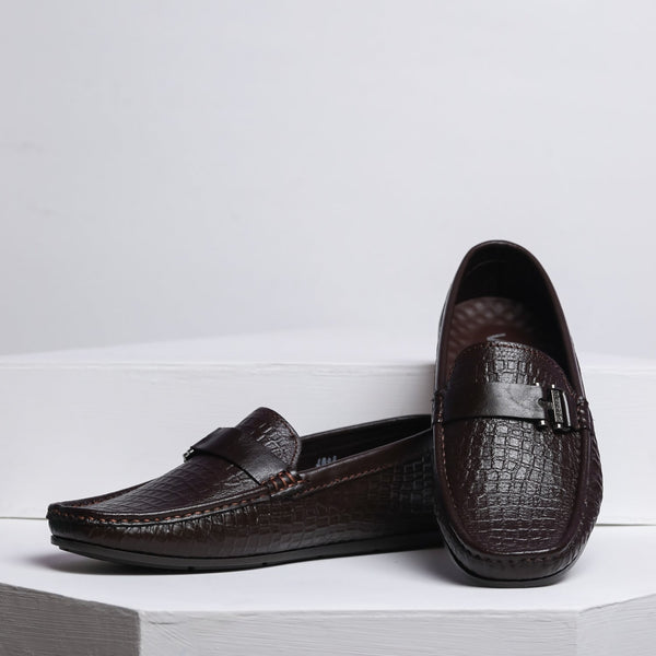 VYBE- Leather Loafer- Brown