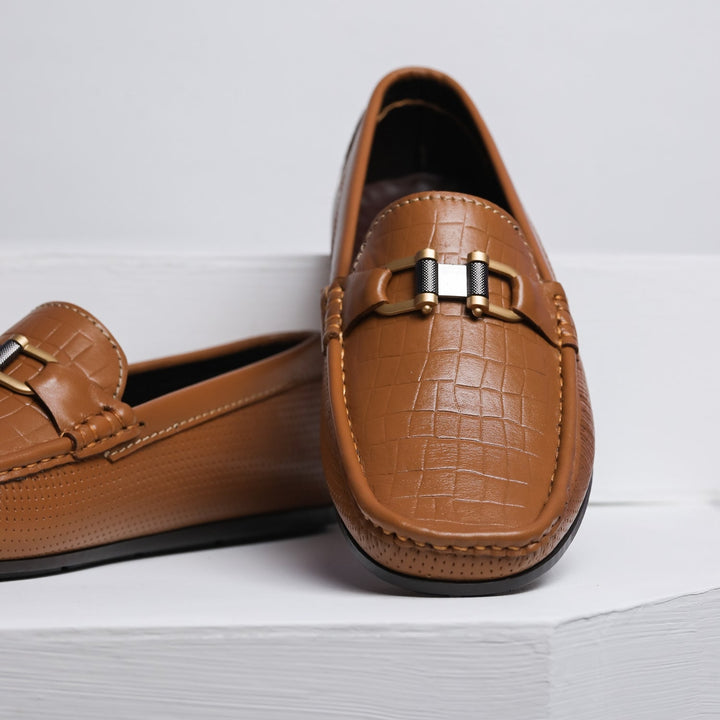 VYBE- Leather Loafer- Mustard