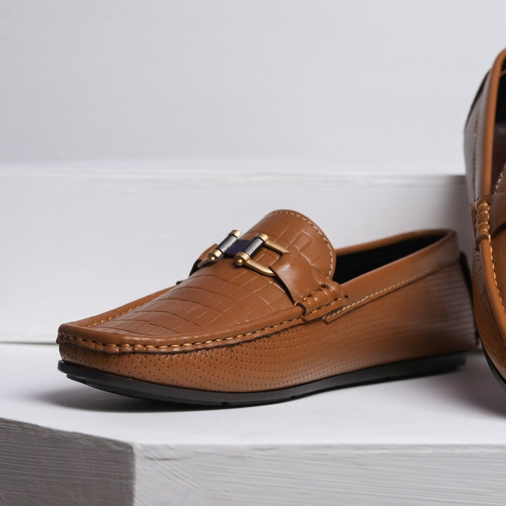 VYBE- Leather Loafer- Mustard