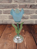 The Original Retro Bedside Table Lamp Lily Flower Design
