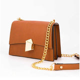 Bagzone- Womens Chain Strap Gold Detailed Shoulder Bag BAGZY12