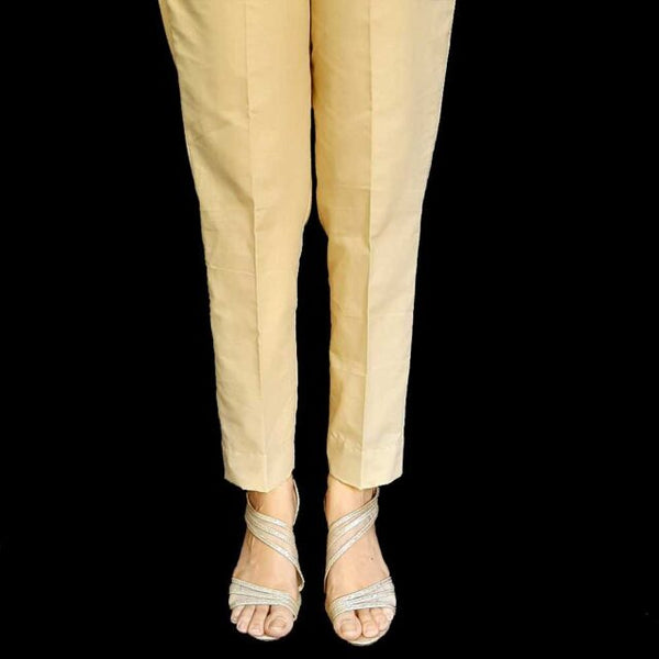 Zardi- Khaddar - Winter Warm - Trouser Pant  - Beige - ZT145