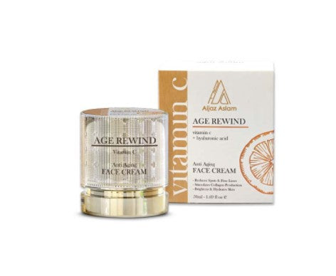 Aijaz Aslam– Age Rewind Anti Aging Face Cream, 50ml