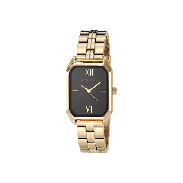 Anne Klein- Womens Bracelet Watch (Gold/Black)