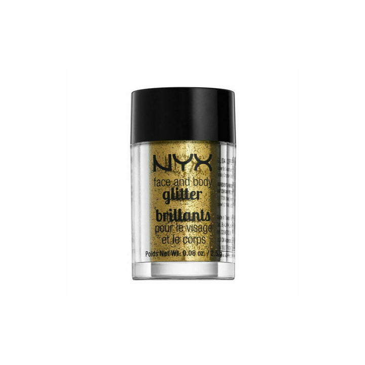 NYX- Professional Makeup Face and Body Glitter Gli05 Gold