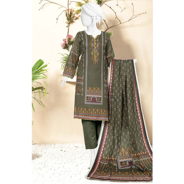 Haniya- Exclusive Digital Printed Lawn 22-D08