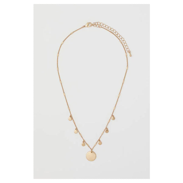 H&M- Pendant necklace Gold-coloured