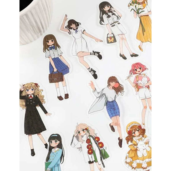 Shein- 40 Pcs Figure Graphic Random Sticker