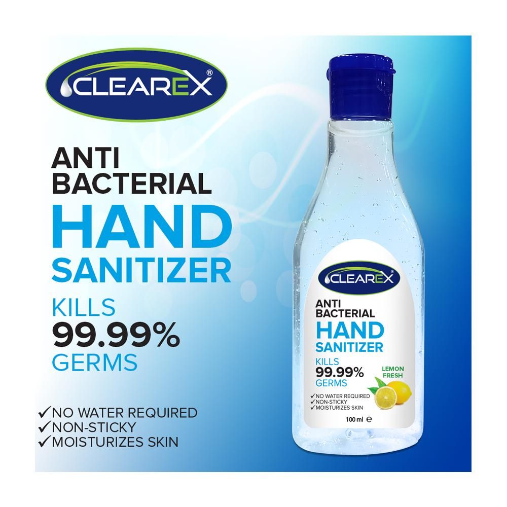 Clearex- Hand Sanitizer, 100ml – Bagallery