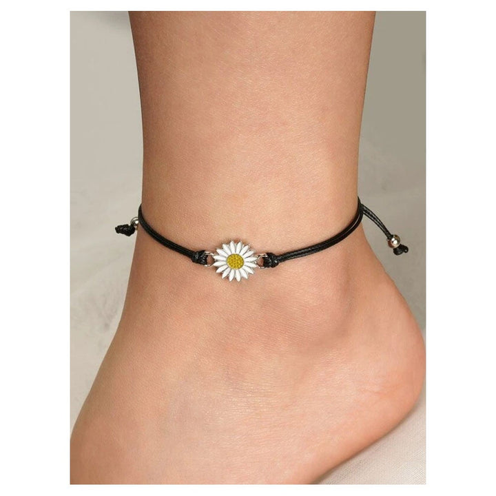 Shein- Flower Decor Anklet