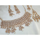 House Of Jewels- Ethereal Gold  and White  Set