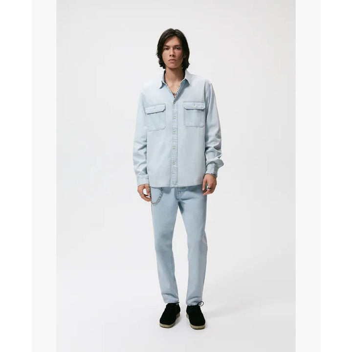 Zara- Denim Shirt- Light blue