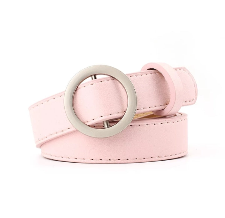 The original Round Buckle Needle Women Belt