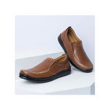 VYBE - Casual Leather Shoes- Mustard