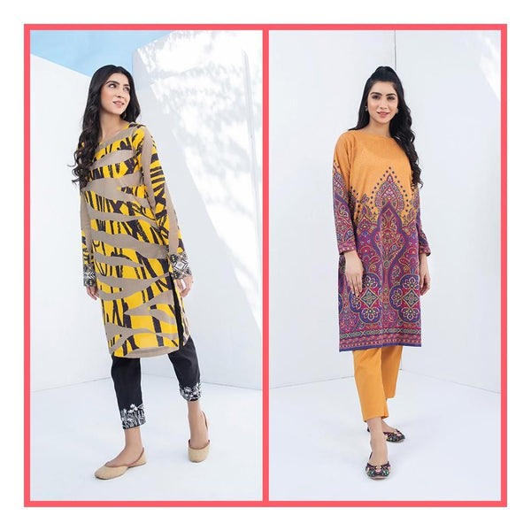 Keshia- Stitched Printed Kurti Bundle 15