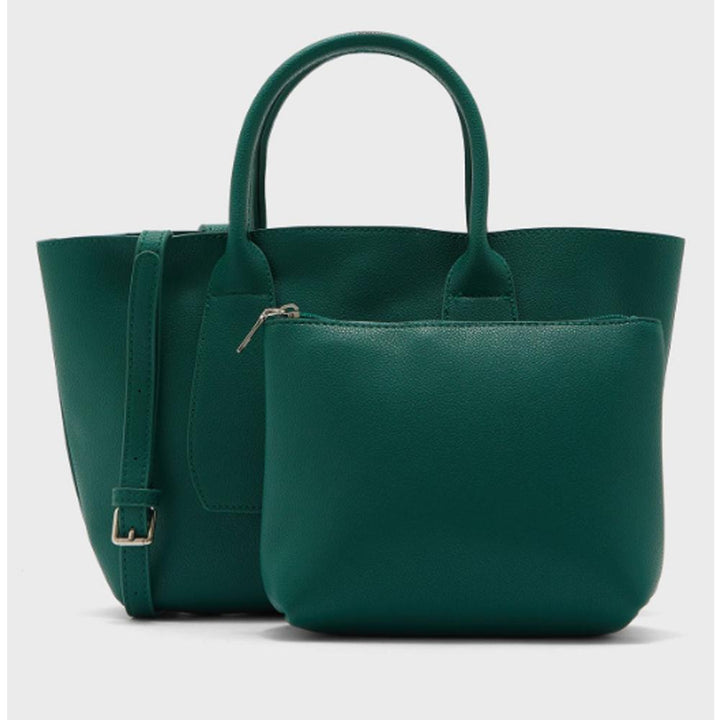 ELLA- Minimalist Tote Bag- Green