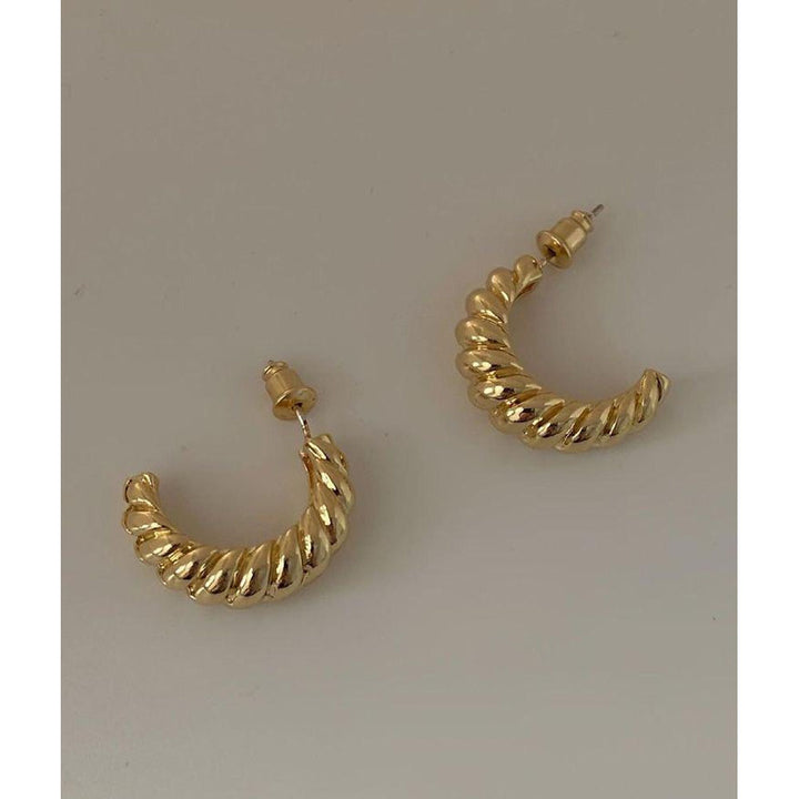 Jewels By Noor- Crossiant earrings