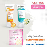 Saniderm- Facial Glowing Cream + Saniderm Sun Protection Cream SPF 50+
