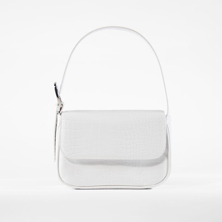 Bershka- Mock croc shoulder bag