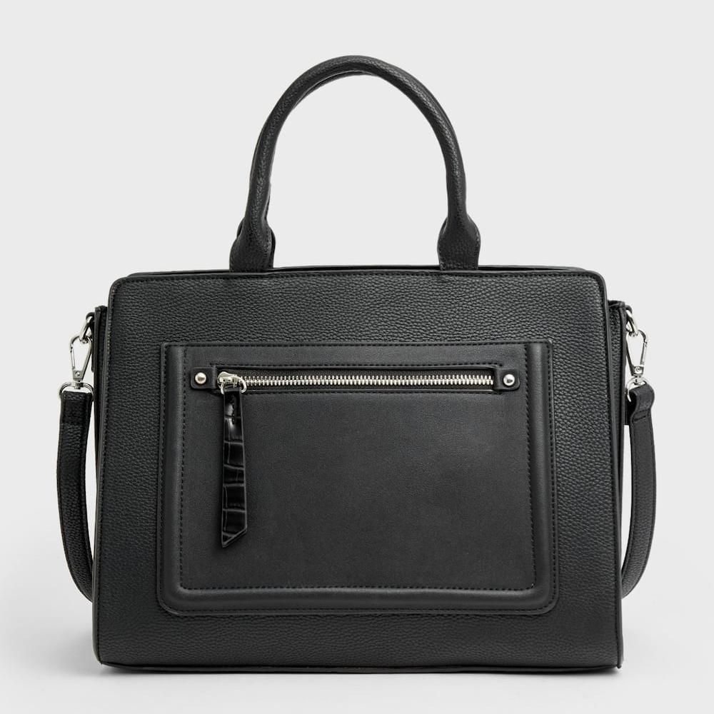 Stradivarius Tote Bag With Zip Bagallery