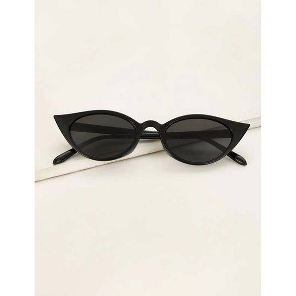 Shein- Skinny frame cat eye sunglasses For Women