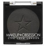 Makeup Revolution- Makeup Obsession Eyeshadow E126 Midnight Black
