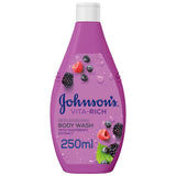 Johnson's- Replenishing Vita Rich Body Wash, 250 ml