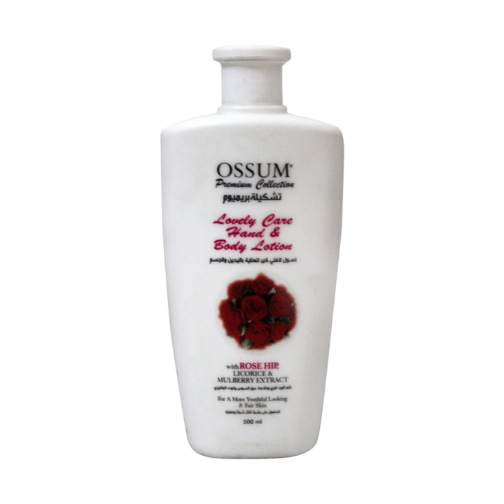 OSSUM- Body & Hand Lotion 500ml Rose