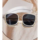 Shein - 1Pair Minimalist Sunglasses