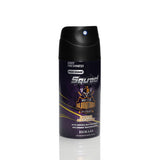 Hemani Herbals- SQUAD Quetta Black Edition- Deodorant Body Spray for Men