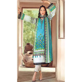 Gul Ahmed- 3PC Printed Lawn Unstitched Suit Aloe Vera Finish DN-22056
