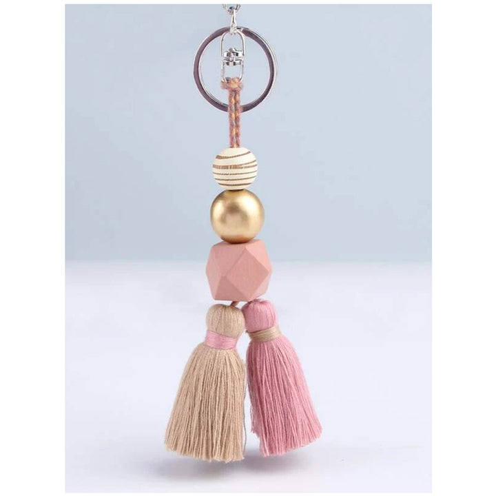 Shein- Tassel Pendant Keychain- Star