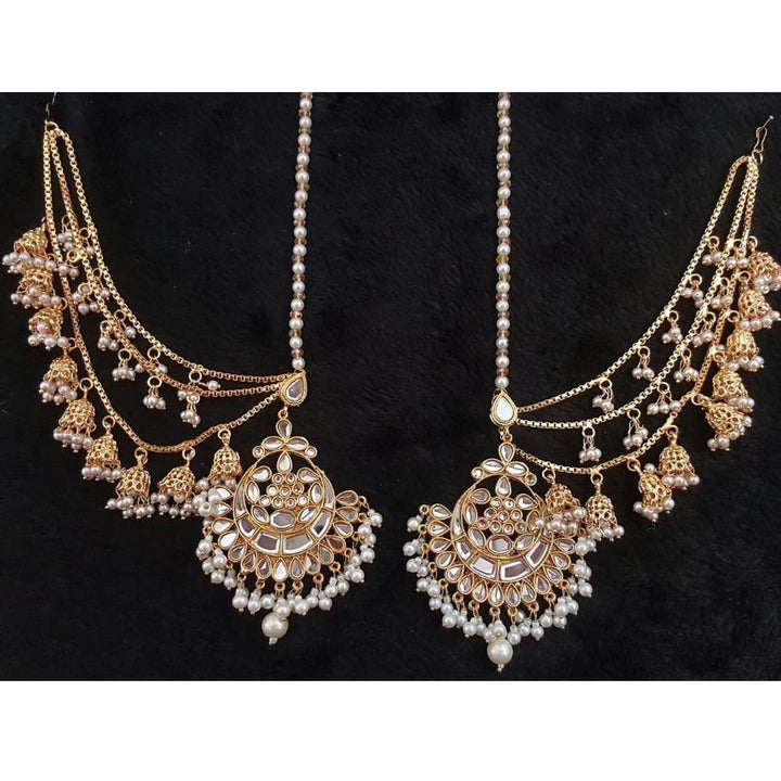 House Of Jewels- Gold Earrings with  Saharay