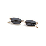 Shein- Tinted Metal Frame Sunglasses For Women