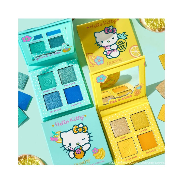 Colourpop- Coconut Pineapple Smoothie Shadow Palette Set