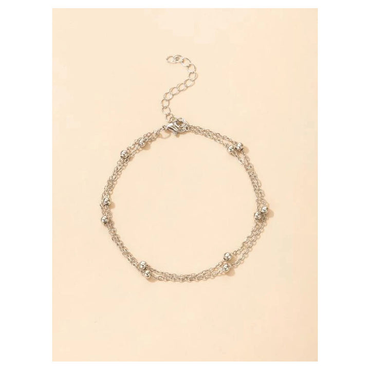 Shein- Simple Layered Anklet