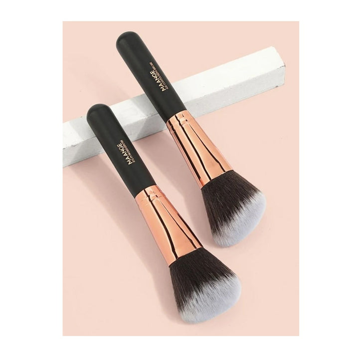 Shein- 2pcs Duo-fiber Blush Brush