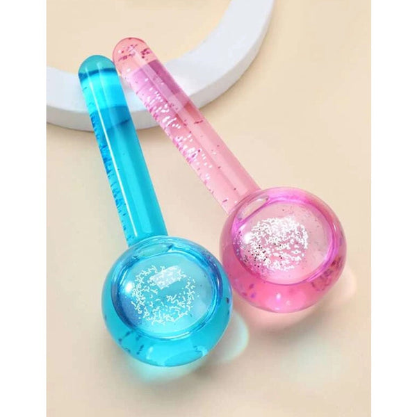 Shein- 2pcs Facial Massage Ice Hockey- Multicolor