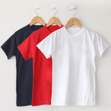 The Shop- Pack Of 3- Navy Red & White Basic T Shirts For Mens & Women