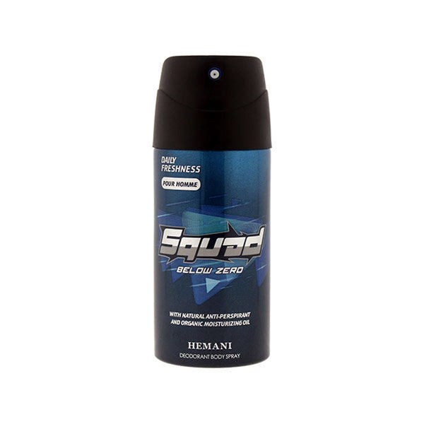 HemaniHerbals- Squad Deodorant Spray Below Zero For Men