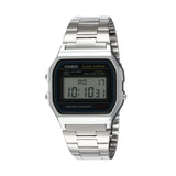 Casio General- Men's A158WA-1DF Stainless Steel Digital Watch