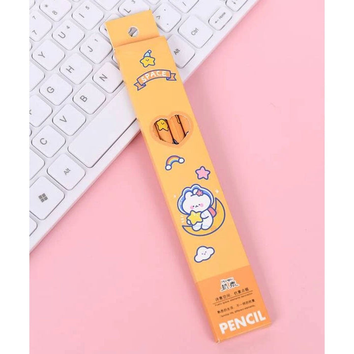 Shein- 4 pcs Cartoon Graphic Pencil