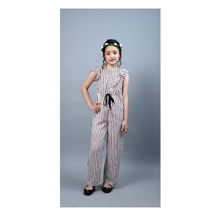 Kids Polo Association- Jumpsuit Off White